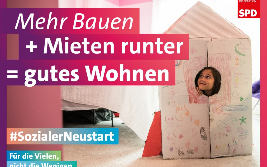 Rainer Schmeltzer fordert 100.000 neue Wohnungen in NRW